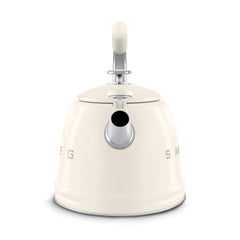 Smeg Whistling Kettle 50's Style Aesthetic - Cream