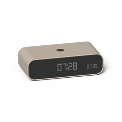 Kreafunk Wakie Ivory Sand Alarm Clock & 15W Charger