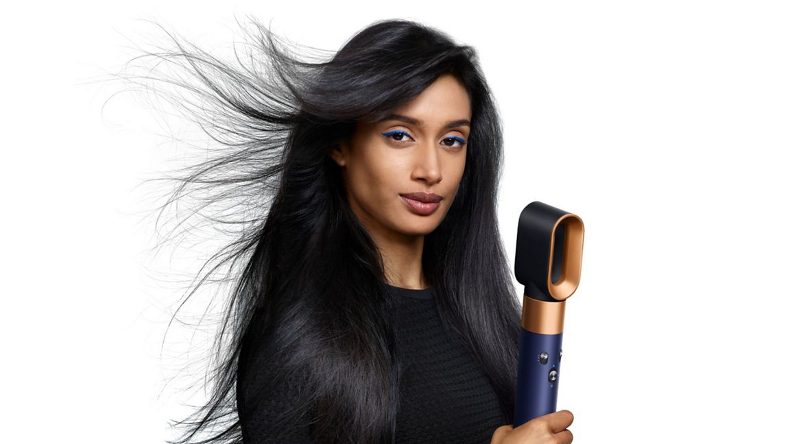 Dyson Airwrap i.d. multi-styler and dryer Straight+Wavy - Prussian Blue/Rich Copper