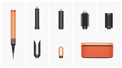 Dyson Airwrap Co-anda2x Ceramic Apricot in use styling hair