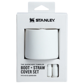 Stanley Quencher Boot and Straw Cover Set 40oz - White