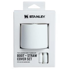 Stanley Quencher Boot and Straw Cover Set 40oz - White
