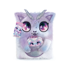 2-in-1 Fuzzy Notebook - Astria