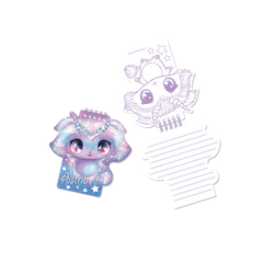 2-in-1 Fuzzy Notebook - Astria