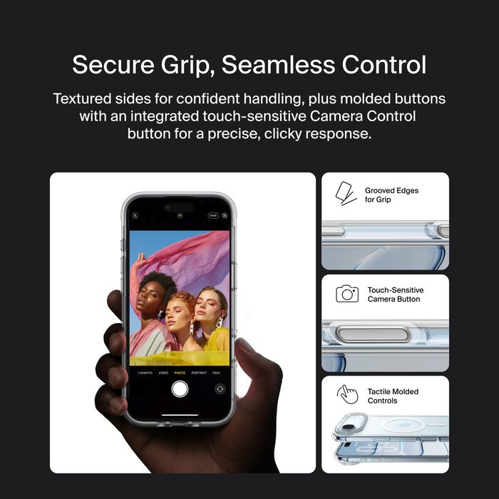 Belkin Clear Magnetic Case for iPhone Air