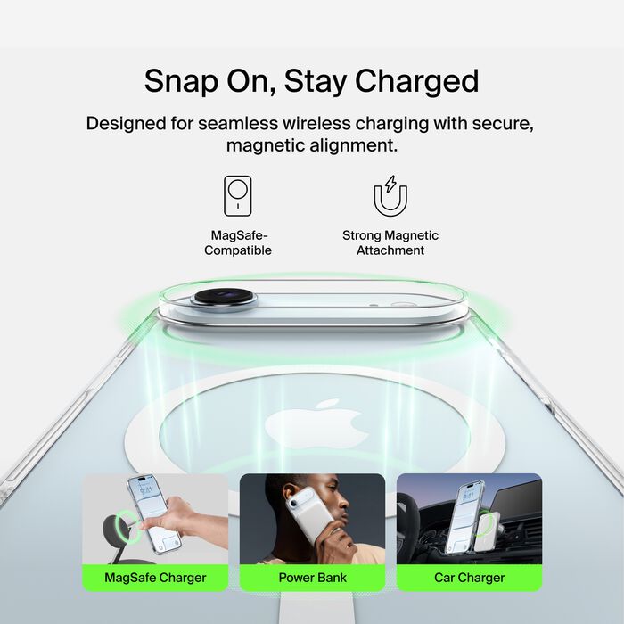 Belkin Clear Magnetic Case for iPhone Air