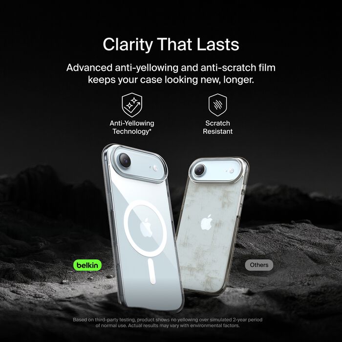Belkin Clear Magnetic Case for iPhone Air