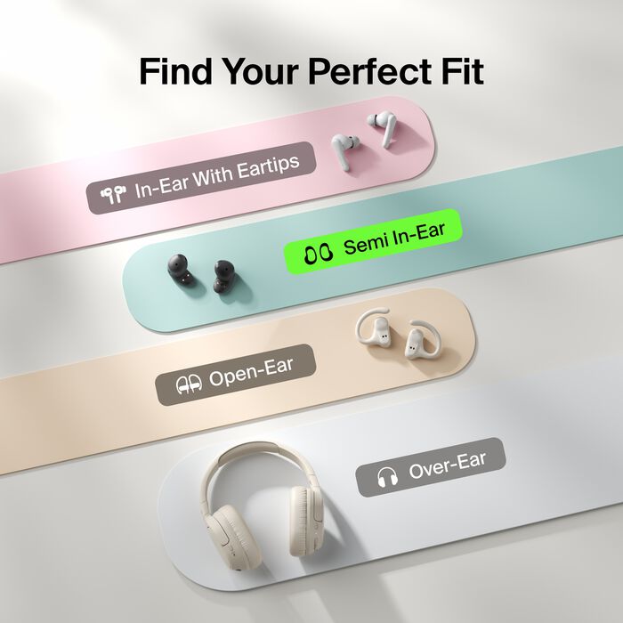 Belkin SOUNDFORM ANYWHRE TRUE WIRELESS EARBUDS - BLACK