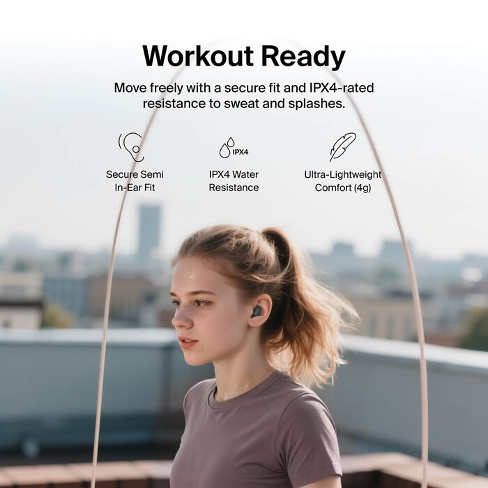 Belkin SOUNDFORM ANYWHRE TRUE WIRELESS EARBUDS - BLACK
