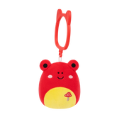 Squishmallows Clip-On Obu Red Tropical Frog