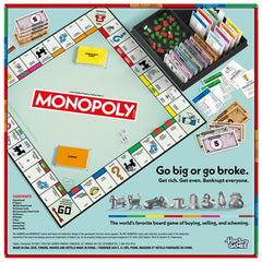 Hasbro Monopoly Classic with Storage Tray
