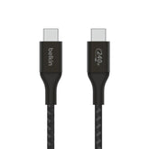 BELKIN BOOSTCHARGE C - C BRAIDED CABLE 240W 1M - BLACK