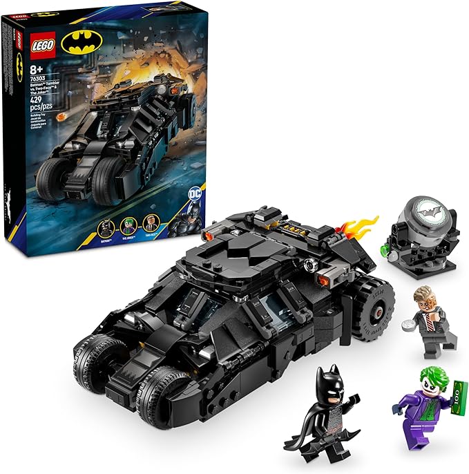 LEGO DC Batman Tumbler vs. Two-Face & The Joker , Ages 8+