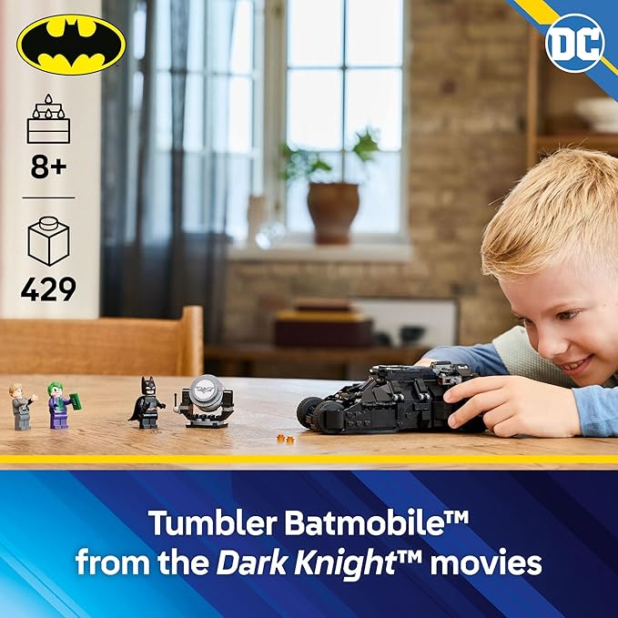 LEGO DC Batman Tumbler vs. Two-Face & The Joker , Ages 8+