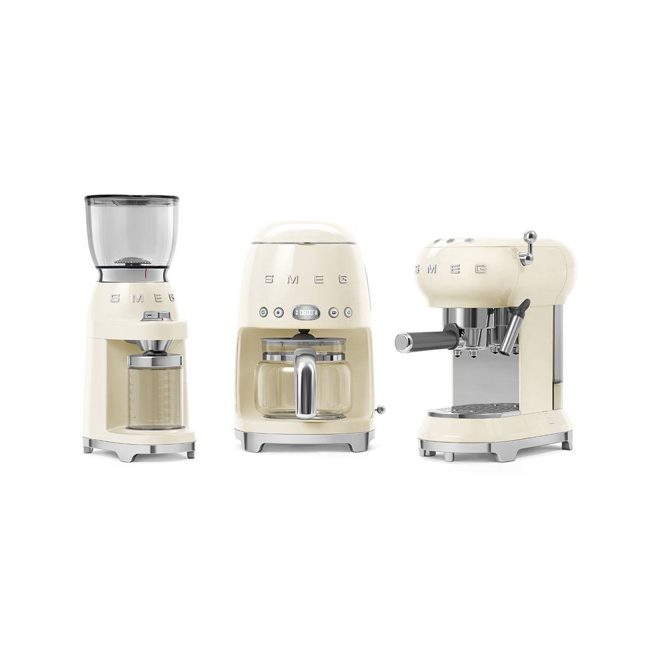 Smeg Coffee Grinder - Cream