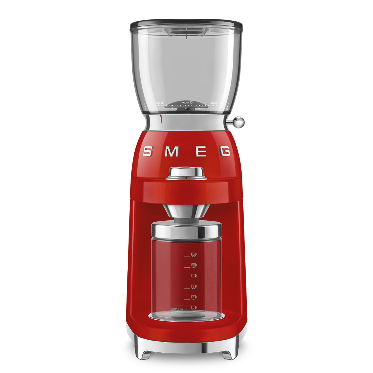 Smeg Coffee Grinder - Red