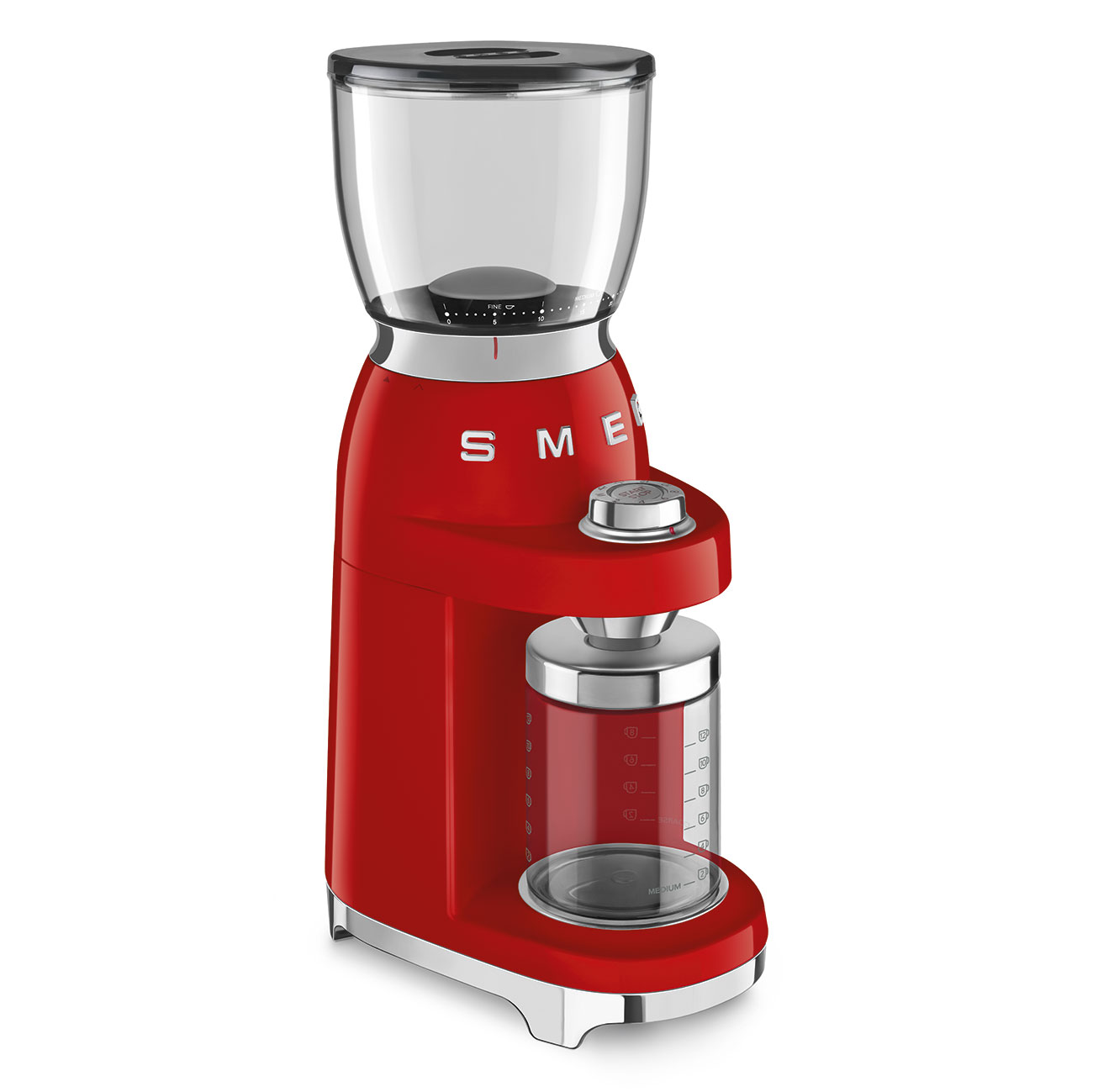 Smeg Coffee Grinder - Red