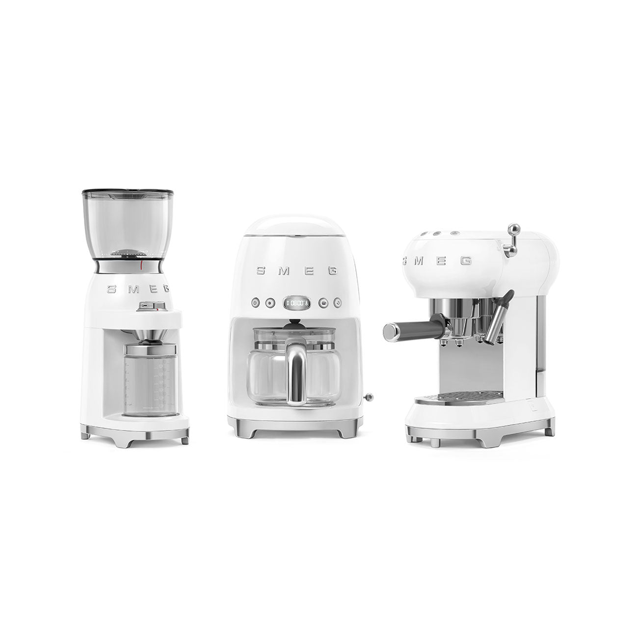 Smeg Coffee Grinder - White