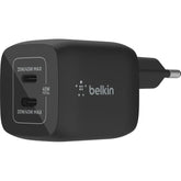 BELKIN BOOSTCHARGE PRO DUAL 45W USB-C PD - Black