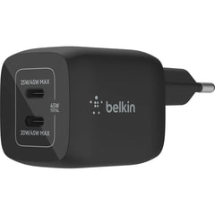 BELKIN BOOSTCHARGE PRO DUAL 45W USB-C PD - Black