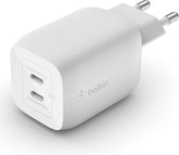 BELKIN BOOSTCHARGE PRO DUAL 65W USB-C PD - White