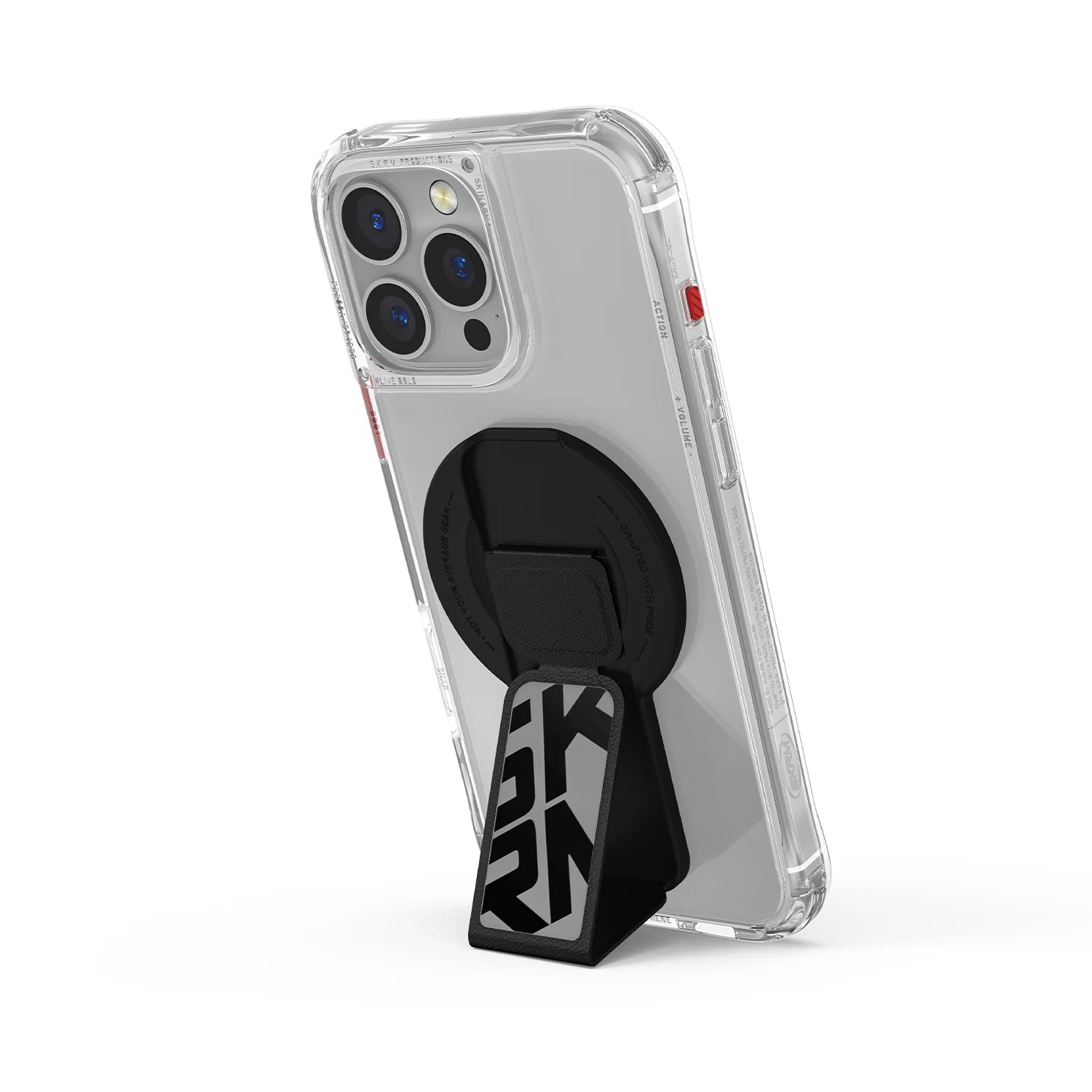 SKINARMA MAGNETIC SMART GRIP-STAND ARCH XE KIRA KOBAI - Chrome