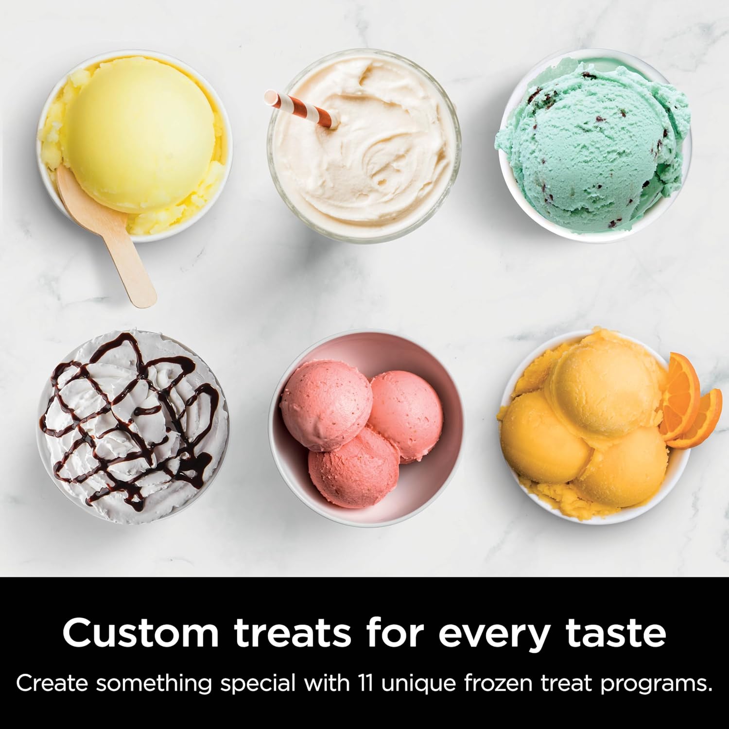Ninja CREAMi Deluxe 10-in-1 Ice Cream and Frozen Drink Maker