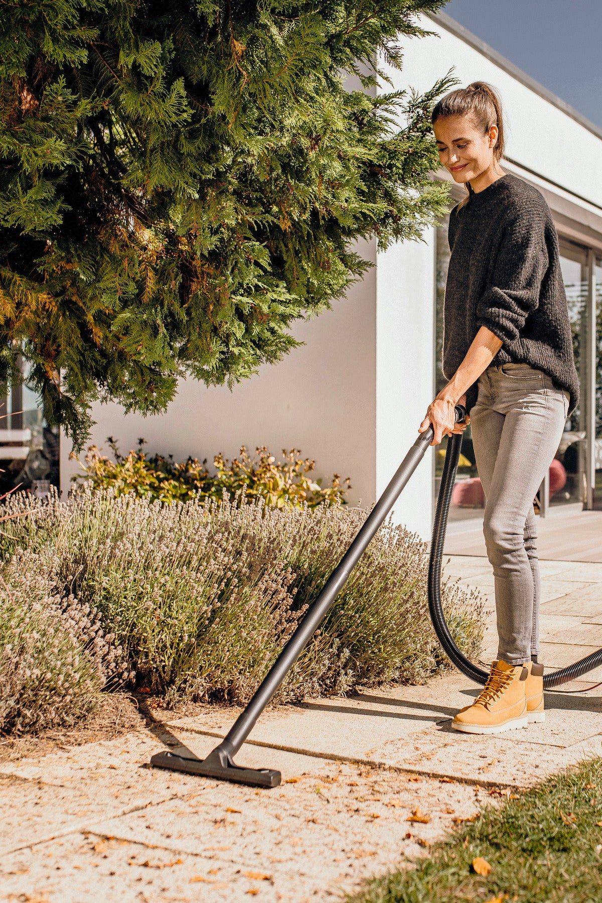 Karcher Wet and Dry Vacuum Cleaner 17L With Blowing Function And Stainless Steel Container