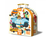 Mideer Portable Puzzle Box: Busy Garage