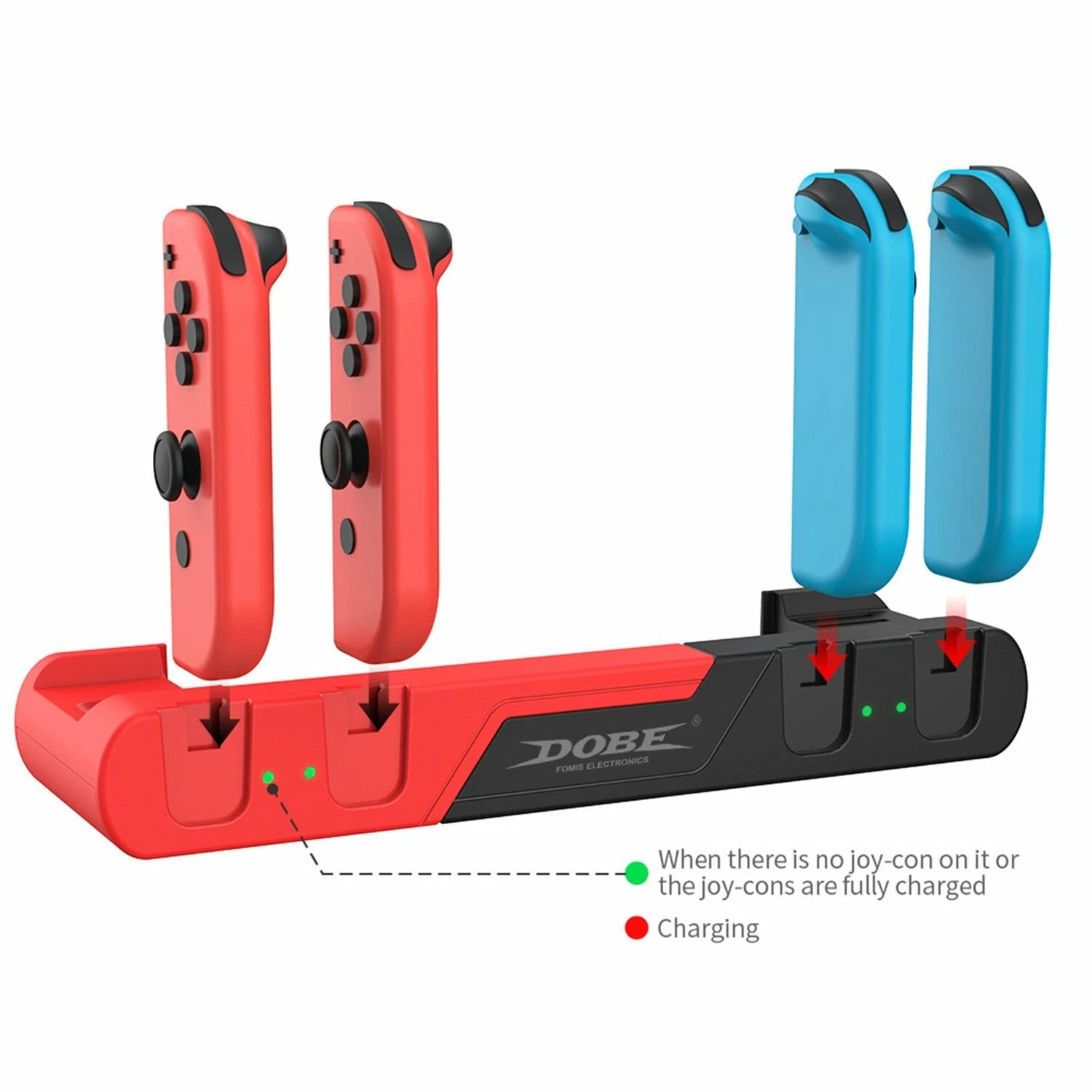 Dobe 4 in 1 Charging Dock for the Nintendo Switch / Switch OLED