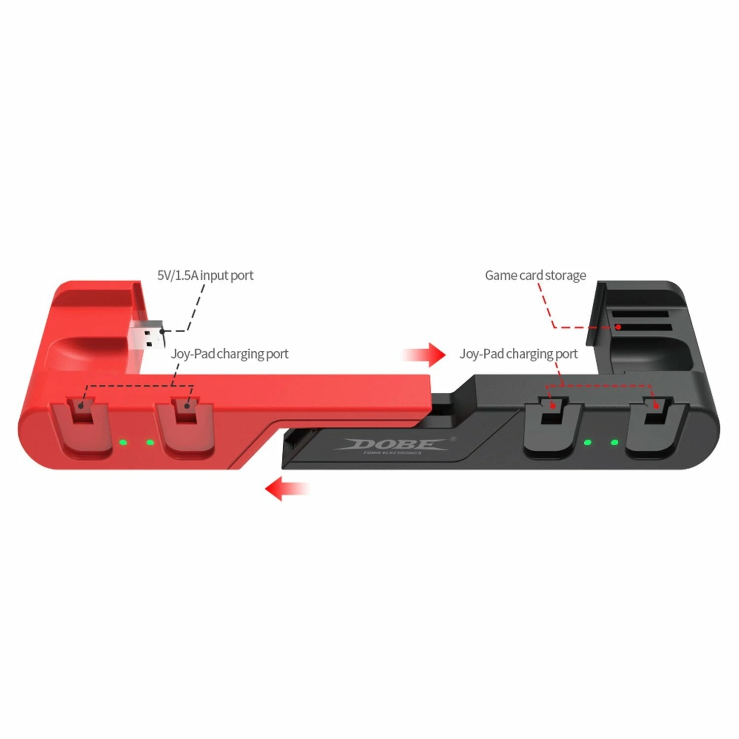 Dobe 4 in 1 Charging Dock for the Nintendo Switch / Switch OLED