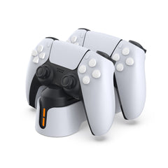 DOBE TP5 1501S For PS5 / PS5 DualSense Edge Controller Charging Stand Dual - White