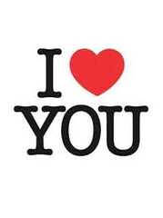 I love you