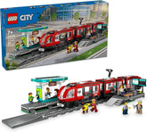 LEGO City Downtown Streetcar and Station Train Set , Ages 7+