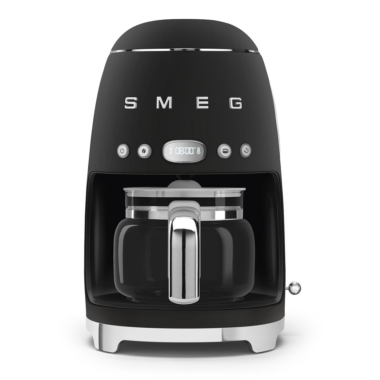 Smeg Drip Coffee Machine 50's Style Aesthetic - Black Matt