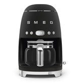 Smeg Drip Coffee Machine 50's Style Aesthetic - Black Matt