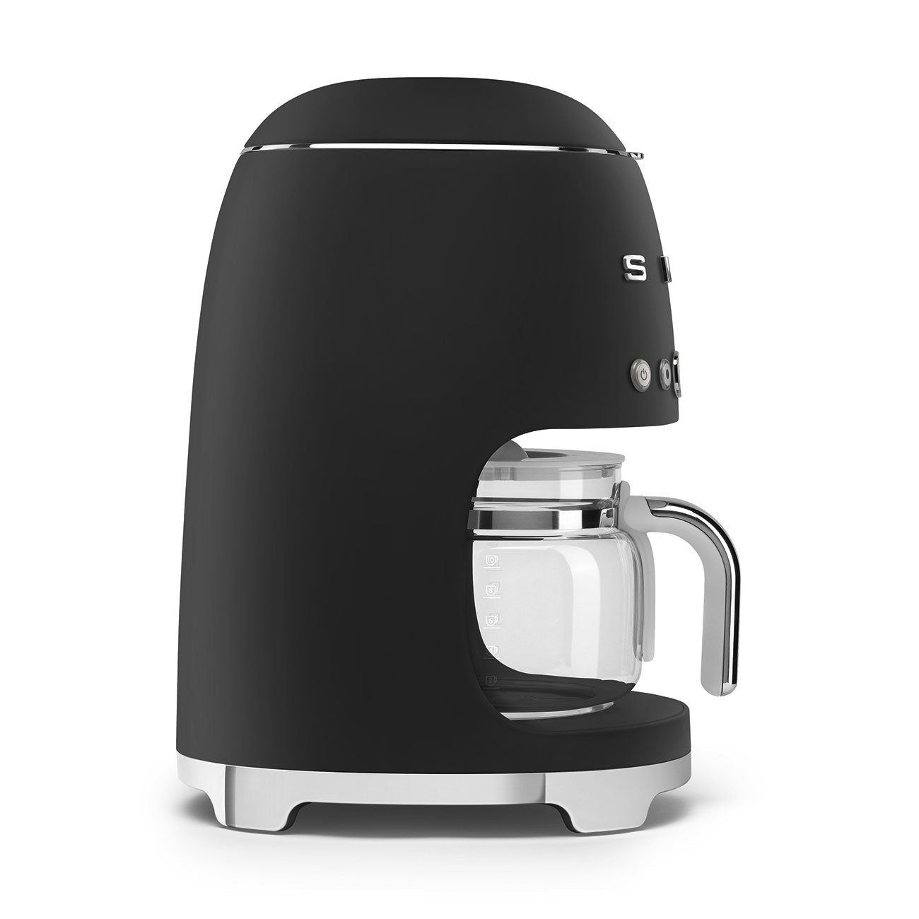 Smeg Drip Coffee Machine 50's Style Aesthetic - Black Matt