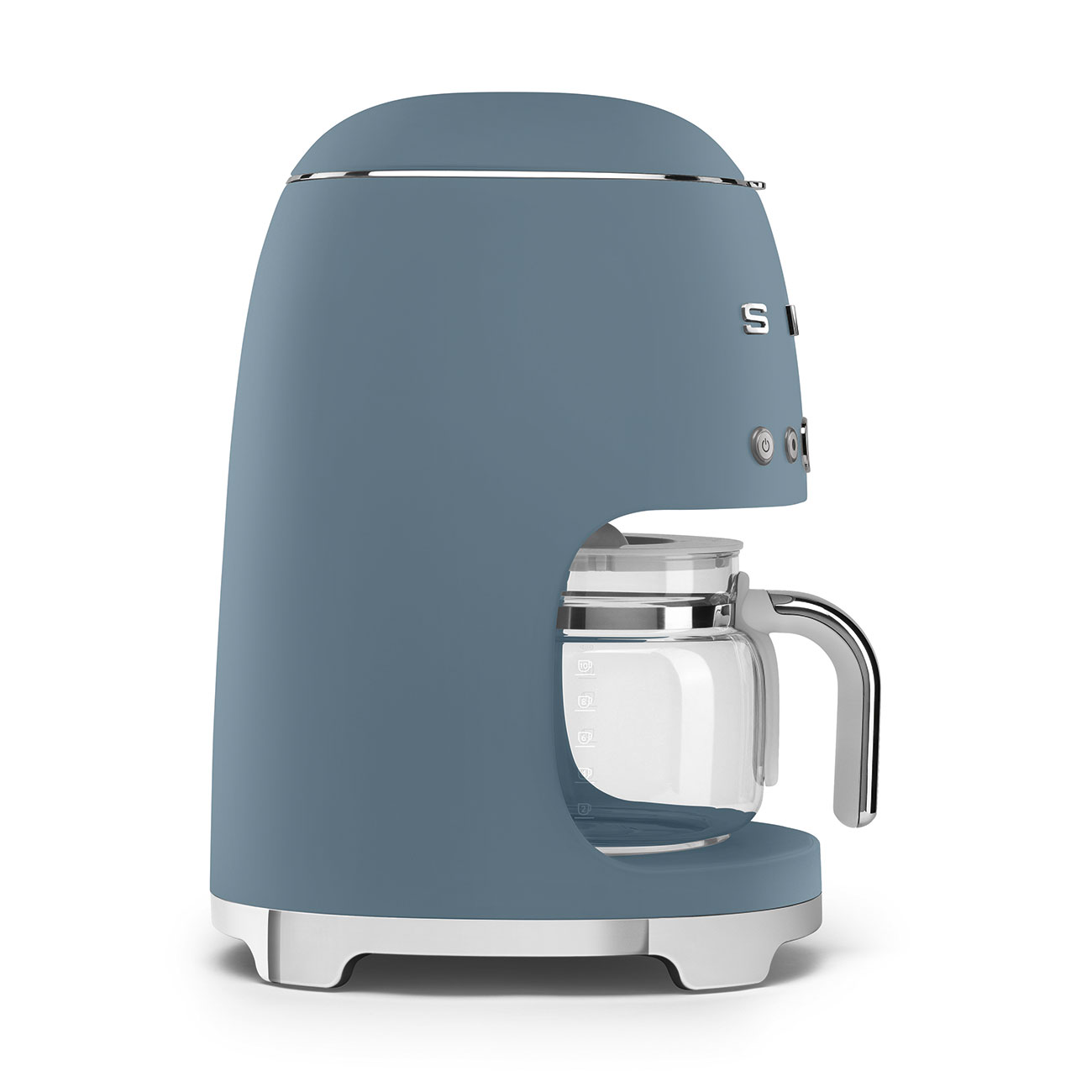 Smeg Drip Coffee Machine 50's Style Aesthetic - Storm blue