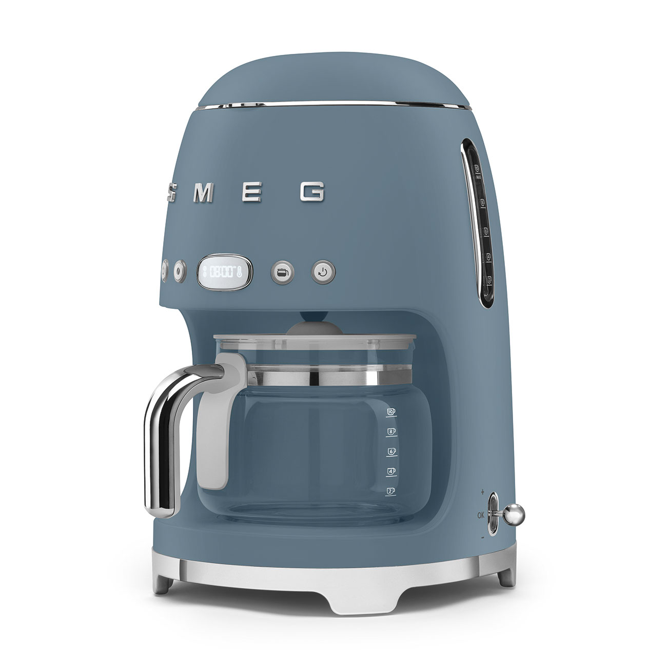 Smeg Drip Coffee Machine 50's Style Aesthetic - Storm blue