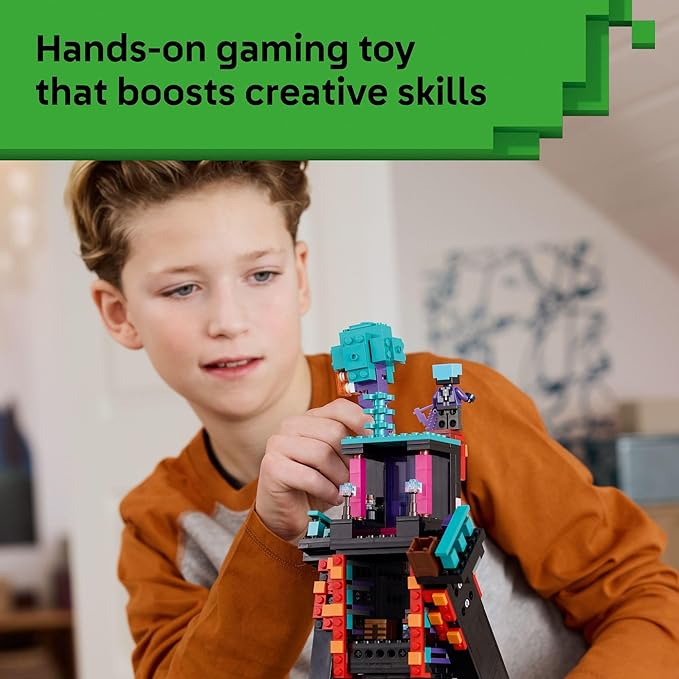 LEGO Minecraft The Enderman Tower , Ages 9+