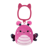 Squishmallows Clip-On Marcelina Pink Butterfly