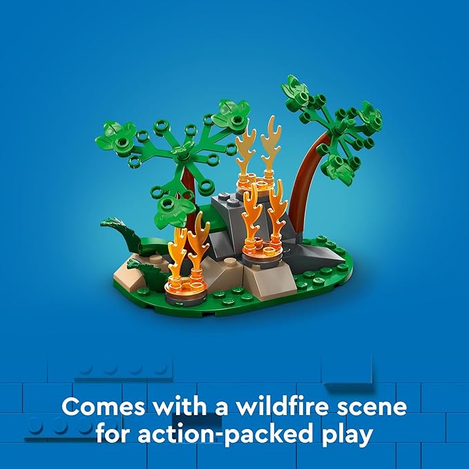 LEGO City Fire Rescue Plane Toy , Ages 6+