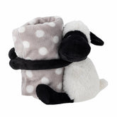 Dolly Soft Toy with blanket, White, Polyester
