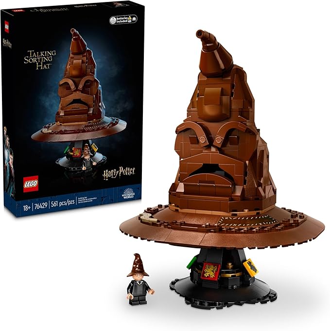 LEGO Harry Potter Talking Sorting Hat W/ 31 Voices , ages 18+