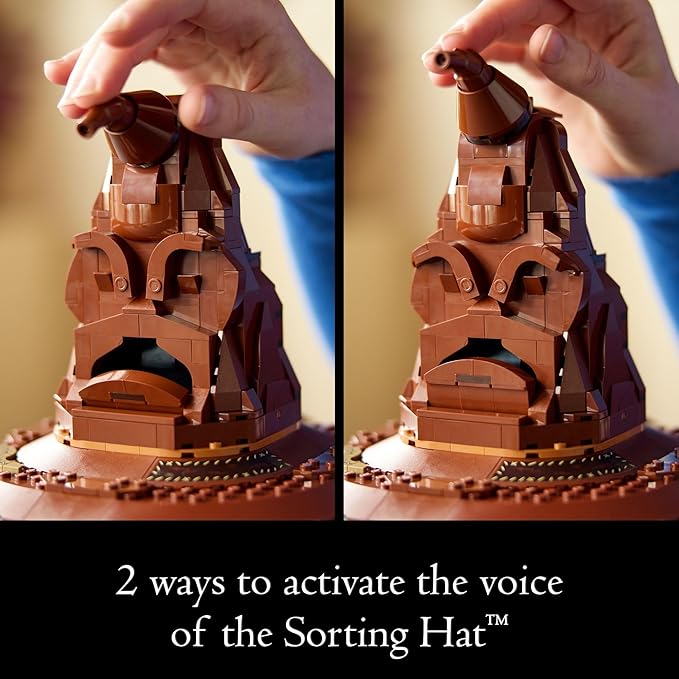 LEGO Harry Potter Talking Sorting Hat W/ 31 Voices , ages 18+
