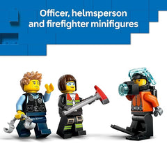 LEGO City Helicopter, Fire Truck & Submarine , Ages 7+