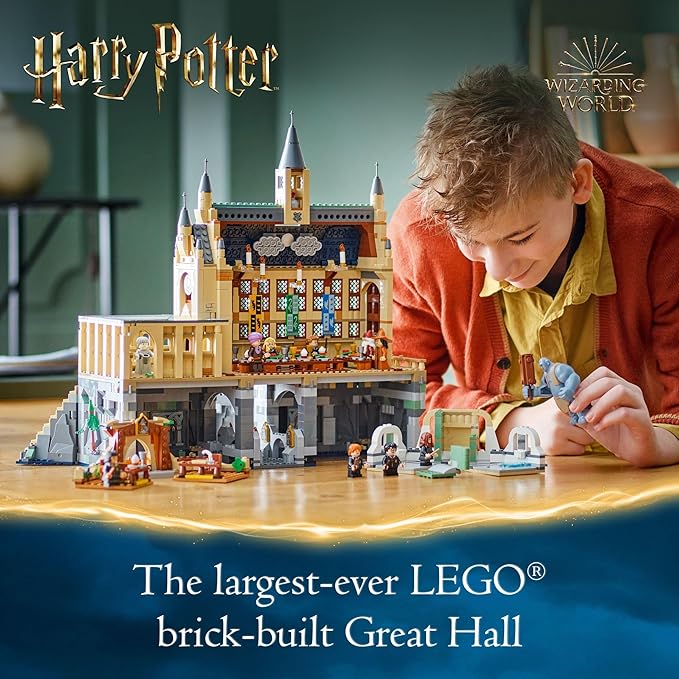 LEGO Harry Potter Hogwarts Castle: The Great Hall, 10 Y