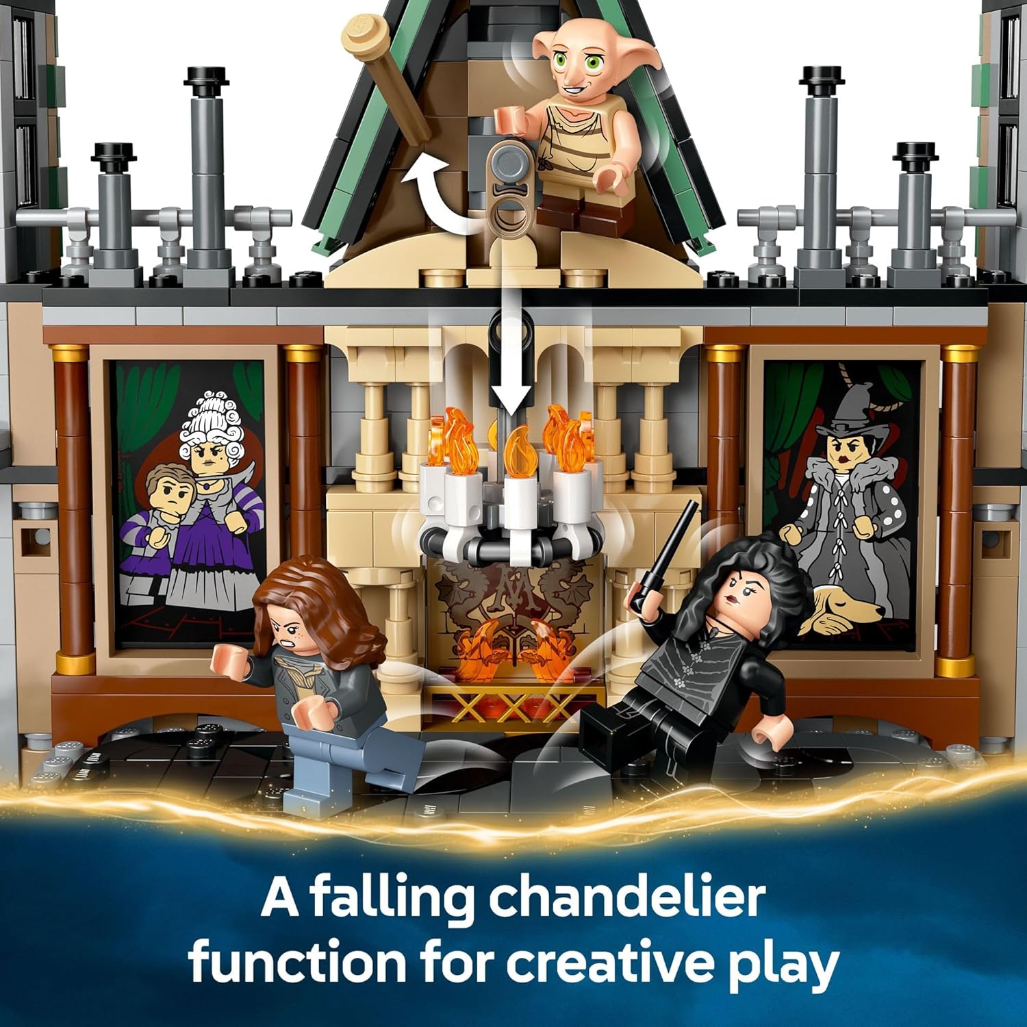 LEGO Harry Potter Malfoy Manor Building Toy , Ages 10+