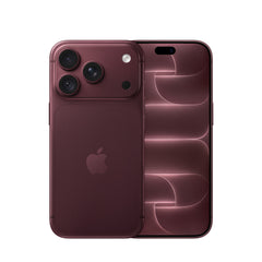 iPhone 18 Pro in Burgundy, front and back
