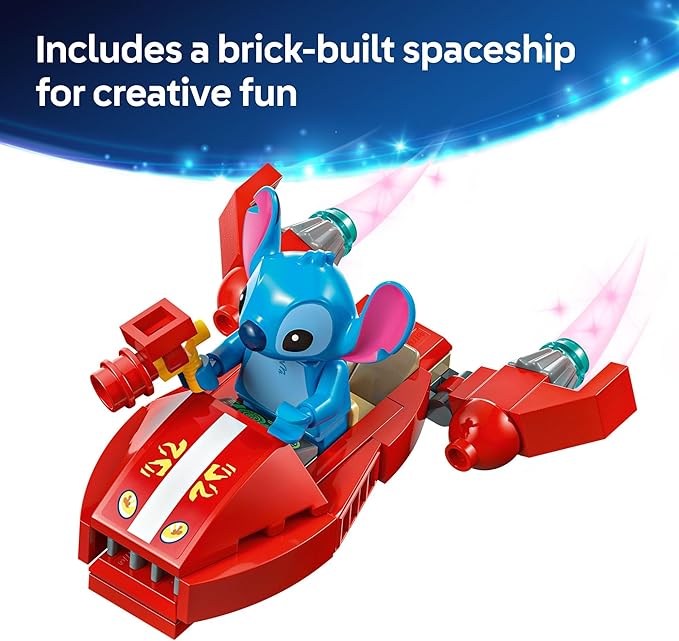 LEGO Disney Lilo and Stitch Beach House Toy , Ages 9+
